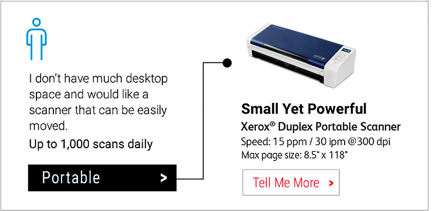 Xerox Duplex Portable Scanner